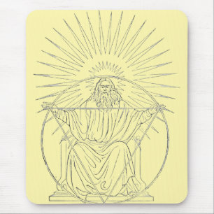 Mousepad Cena medieval de Cristo Rei