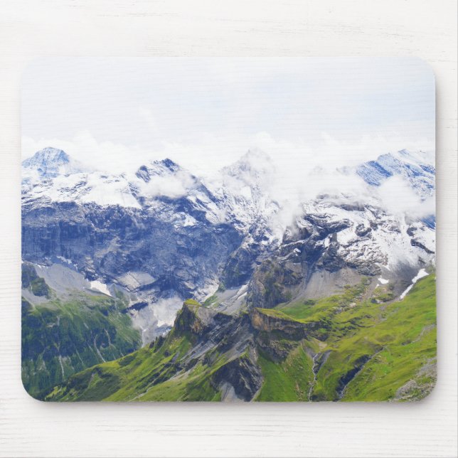 Mousepad Cena suíça dos cumes (Frente)