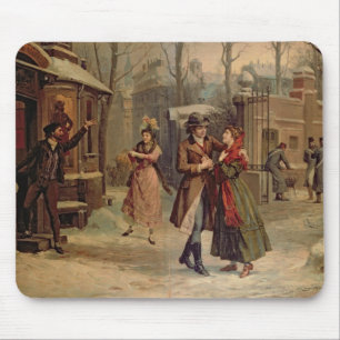 Mousepad Cenário para a cena com Mimi e Rodolfo