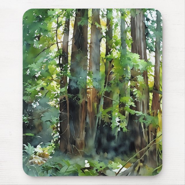 Mousepad cênico a cores vibrante (Frente)