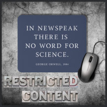 Censura da Ciência Frase Livre de Orwell
