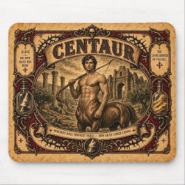Mousepad Centauro, Monstro do Circo Vintage