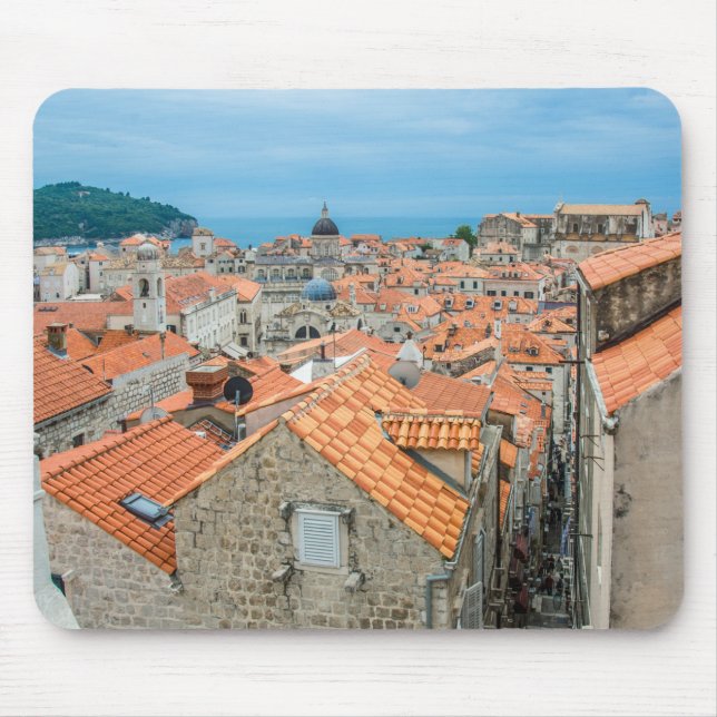 Mousepad Centro da cidade de Dubrovnik (Frente)