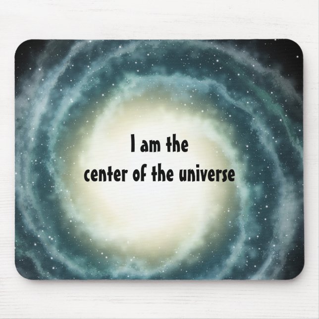Mousepad Centro de espaço do universo (Frente)