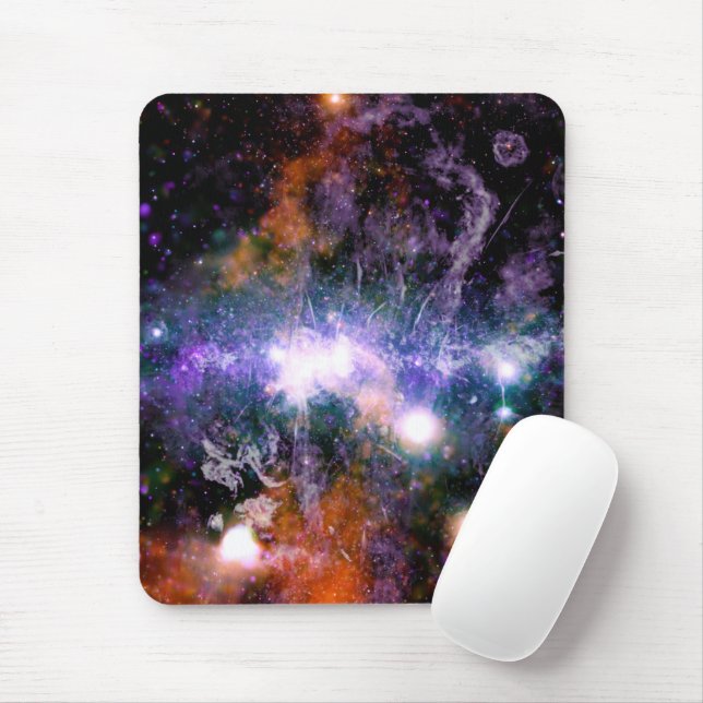 Mousepad Centro Galáctico da Via Látea Galaxy X-Ray Hubble (Com mouse)
