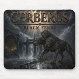 Mousepad Cérbero Black Ferry Dark Realism