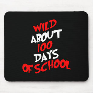 Mousepad Cerca de 100 Dias Escola 100º Dia Professor Aluno 