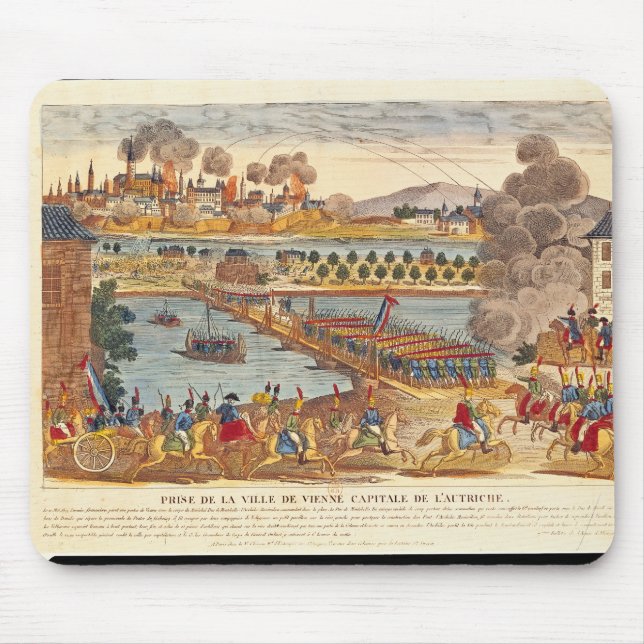 Mousepad Cerco de Viena, o 10 de maio de 1809 (Frente)