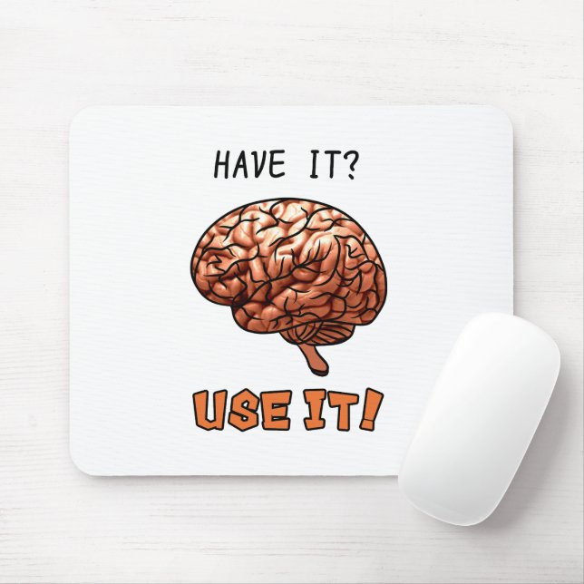 Mousepad Cérebro (Com mouse)