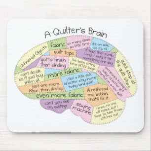 Mousepad Cérebro de Quilter