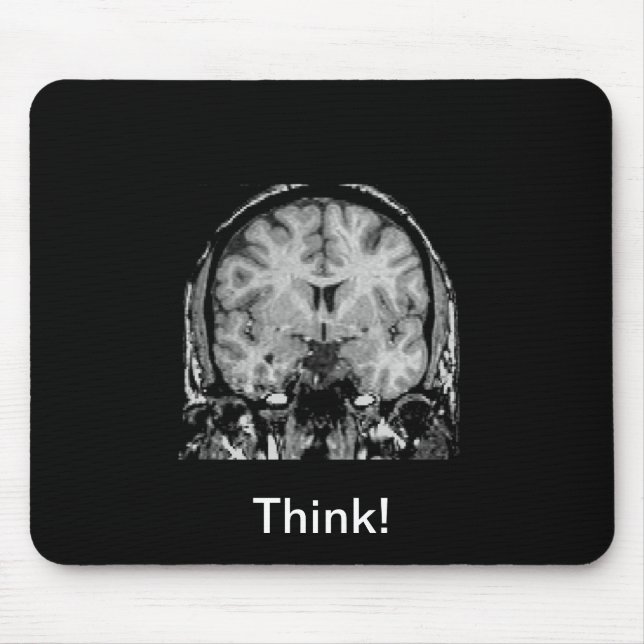 Mousepad Cérebro MRI, fatia coronal (Frente)