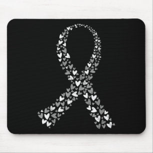 Mousepad Cérebro Tumor Sensibilização Cérebro Cancer Cinzas