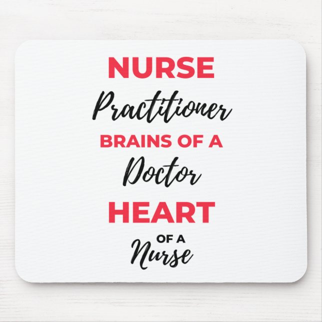 Mousepad Cérebros De Médico Coração 2 (Frente)
