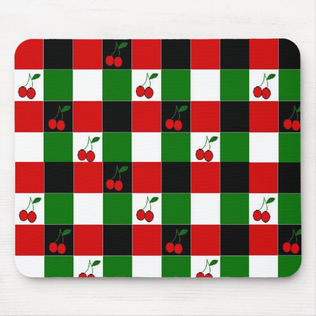 Mousepad cerejas, cerejas, cerejas, cerejas (Frente)