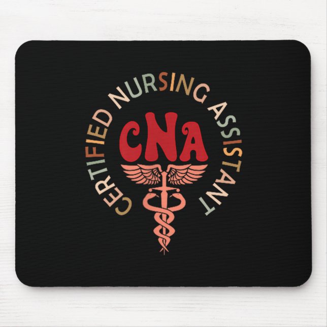 Mousepad Certified Nurse Istant Certified Nursing Istant Cn (Frente)