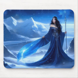 Mousepad Cerveja de Gelo do Floco de Neve de Tundra