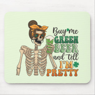 Mousepad Cerveja Verde do comprar Me - Esqueleto   Rua, Dia