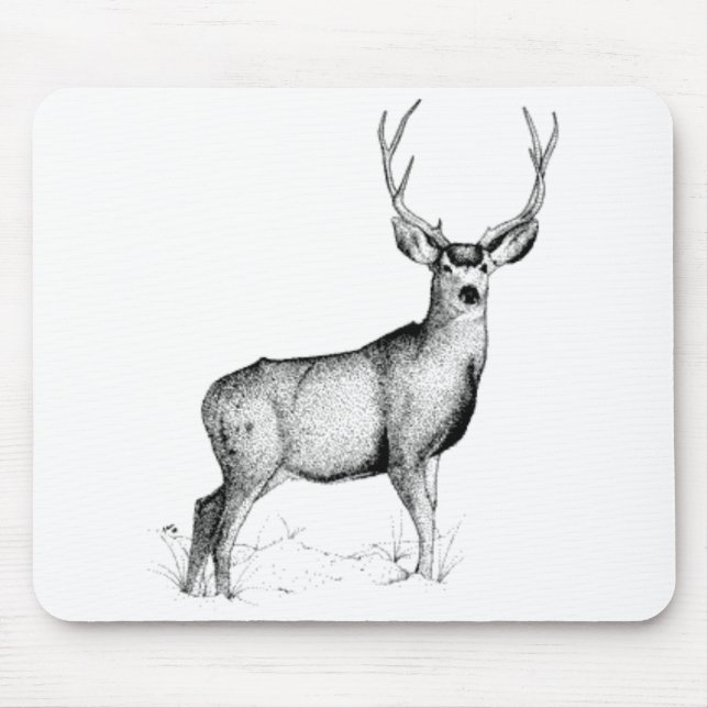 Mousepad cervos masculinos (Frente)