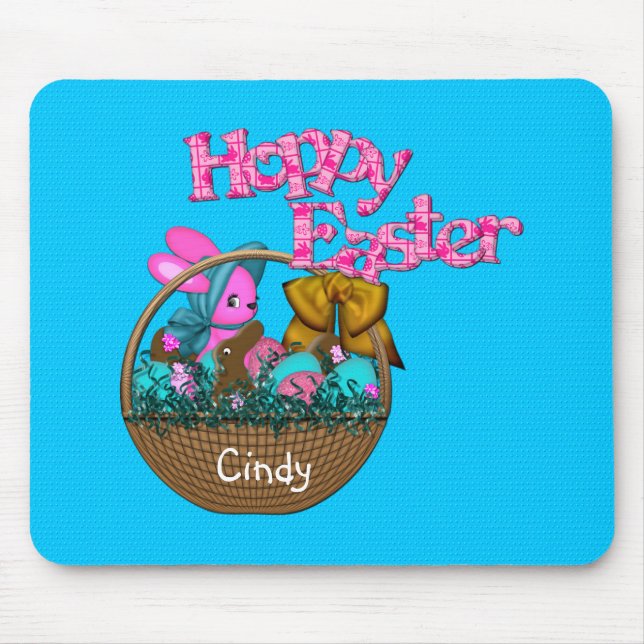 Mousepad Cesto de Páscoa Hoppy (Frente)