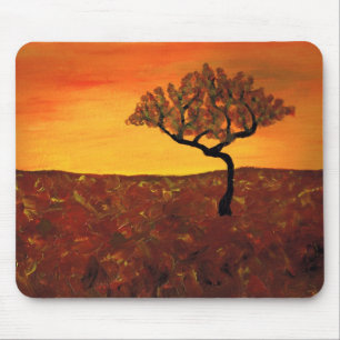 Mousepad Céu alaranjado