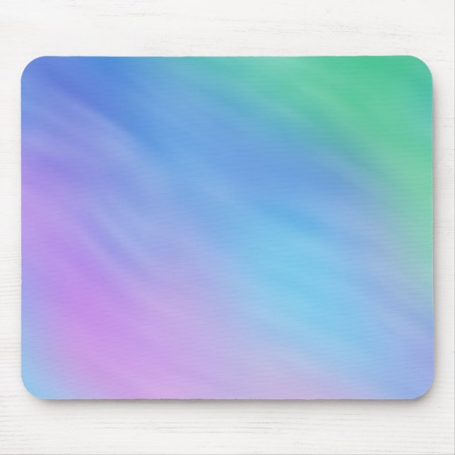 Mousepad Céu Colorido do Arco-íris Suave (Frente)