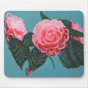 Mousepad Céu de Japonica da camélia