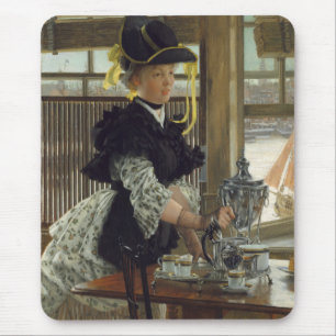 Mousepad Chá 1872 (óleo na madeira)