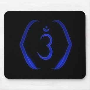 Mousepad Chakra da Intuição "Stenciled" - Ajna