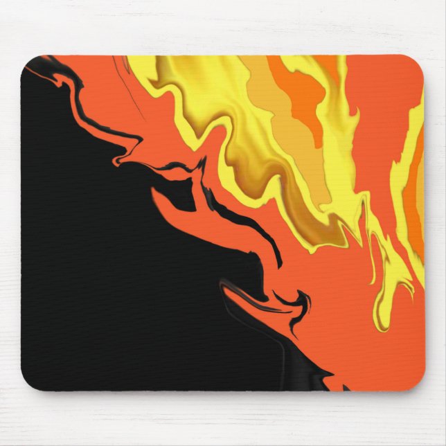 Mousepad Chama à Noite (Frente)