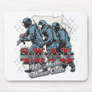 Mousepad Chamadas de casa da equipa SWAT