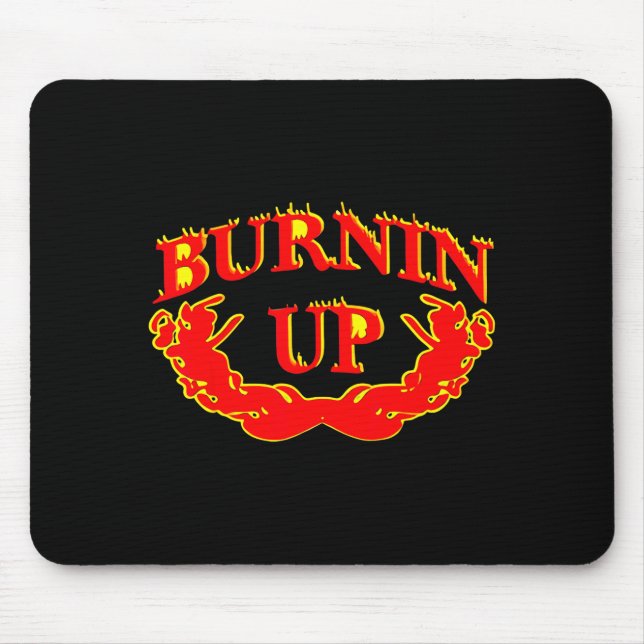 Mousepad Chamas Ardentes Vintage  (Frente)