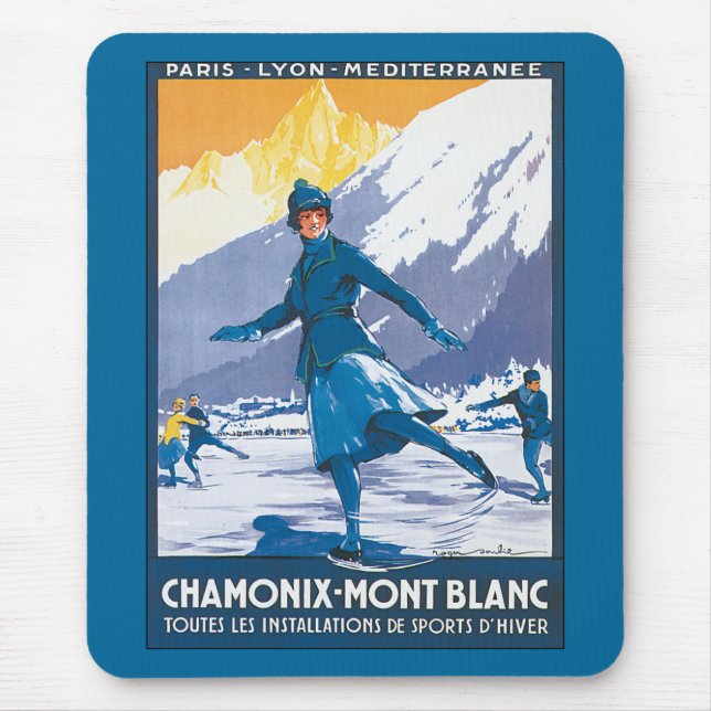 Mousepad Chamonix-Mont Blanc (Frente)