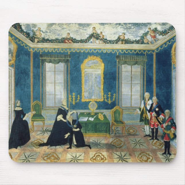 Mousepad Chanceler de recordação Alexey de Catherine II (Frente)