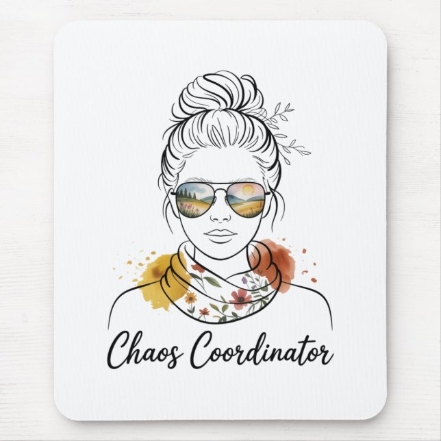 Mousepad Chaos Coordinator﻿ (Frente)