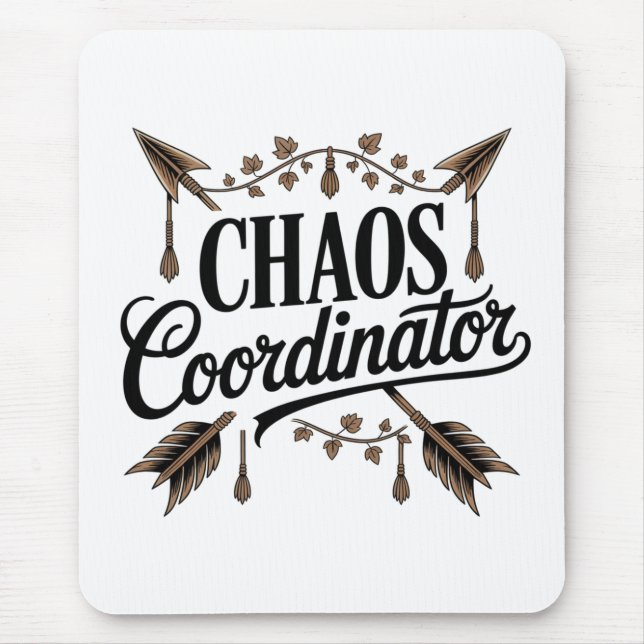 Mousepad Chaos Coordinator (Frente)
