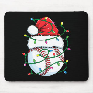 Mousepad Chapéu de Papai Noel Natal Engraçado para Homens M