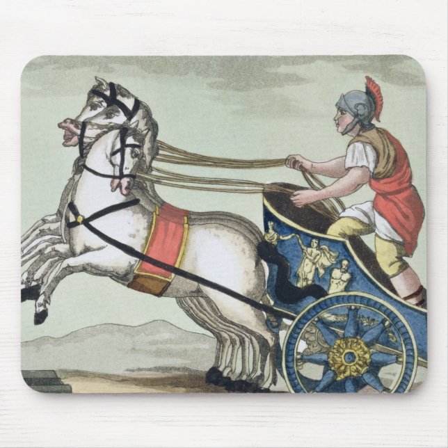 Mousepad Charioteer, de "L'Antica Roma", 1825 (cor (Frente)