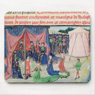 Mousepad Charlemagne e seus barons que enchanted