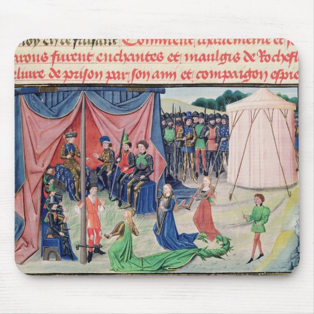 Mousepad Charlemagne e seus barons que enchanted (Frente)