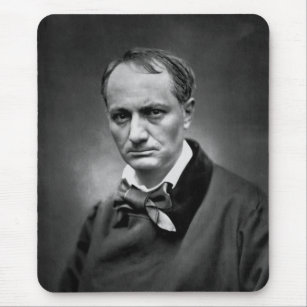 Mousepad Charles Baudelaire - Vintage Foto 1878