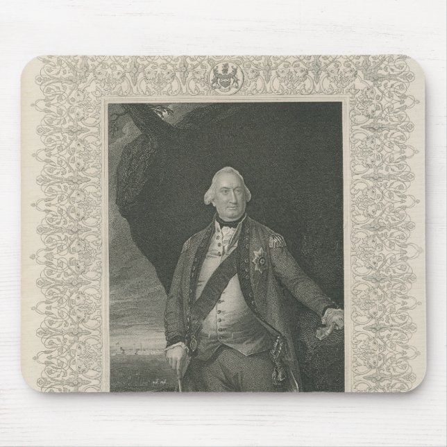 Mousepad Charles Cornwallis (Frente)