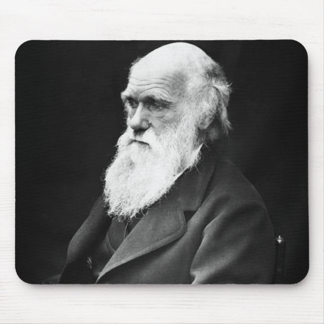 Mousepad Charles Darwin Portrait (Frente)