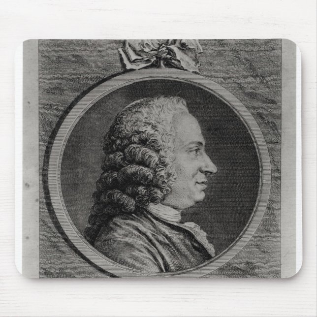 Mousepad Charles de Brosses, contagem de Tournai (Frente)