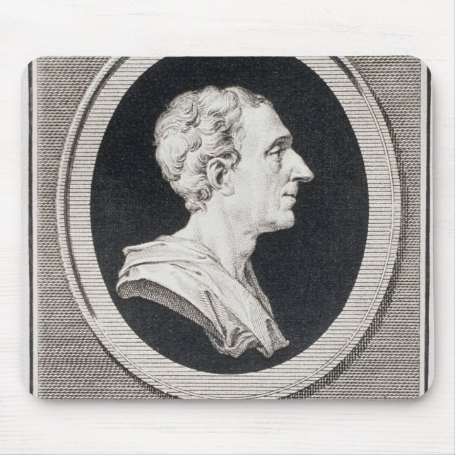 Mousepad Charles Louis de Secondat, Baron de Montesquieu (Frente)