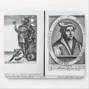 Mousepad Charles Martel e Martin Luther