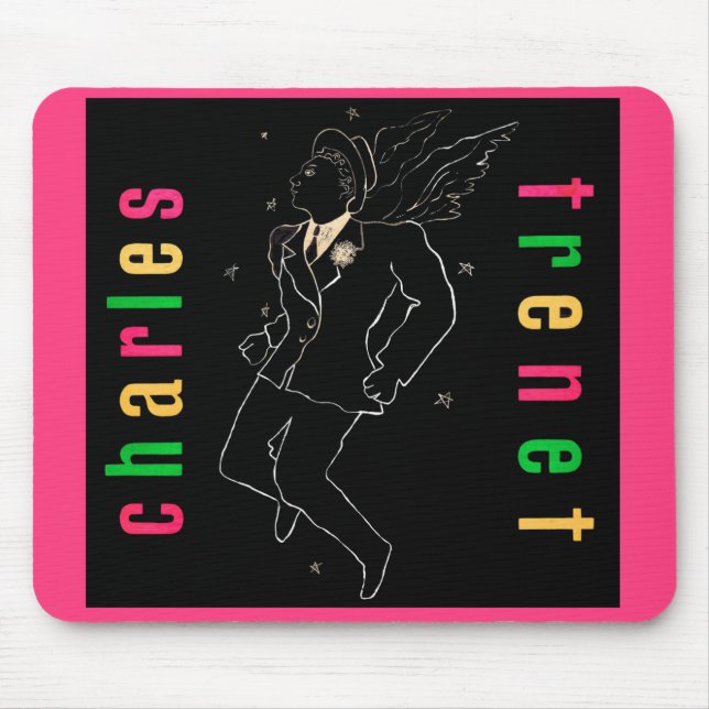 Mousepad Charles Trenet (Frente)