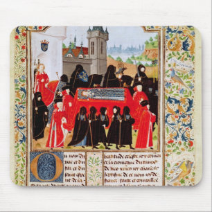 Mousepad Charles VI do funeral de France