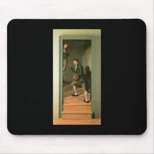 Mousepad Charles Willson Peale o grupo da escadaria