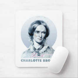 Mousepad Charlotte Bronte Richmond - Retrato de Pintura