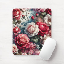 Charme Floral Rosa Atemporal